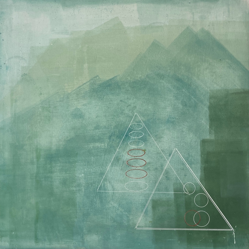 Triangle Energy by artist elizabeth irvine